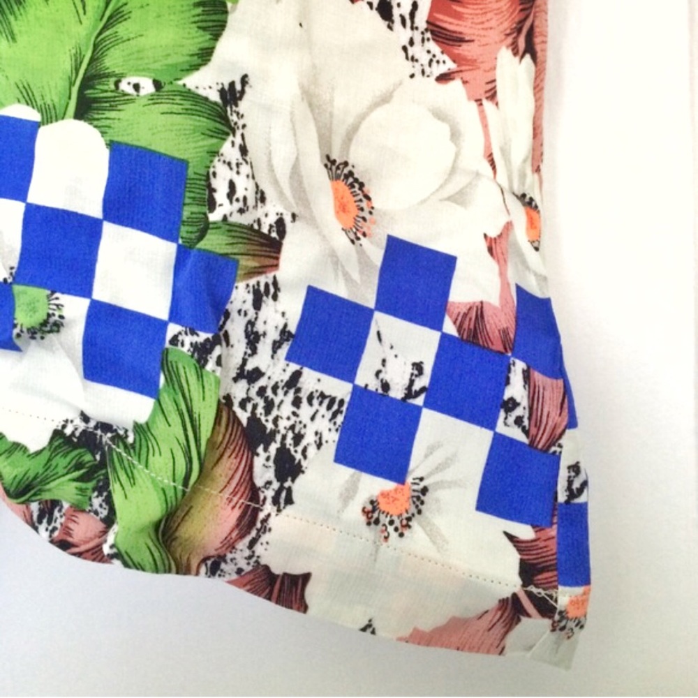 Funky Topshop Multi-Pattern Top - image 3